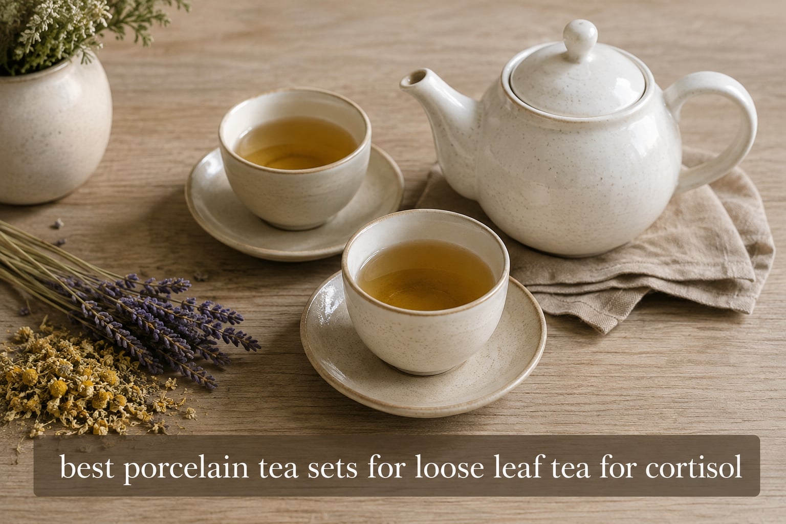best porcelain tea sets for loose leaf tea for cortisol