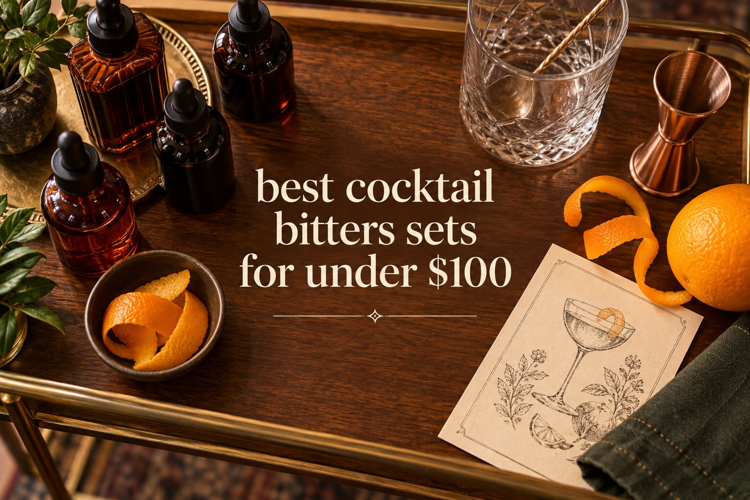 best cocktail bitters sets for under $100