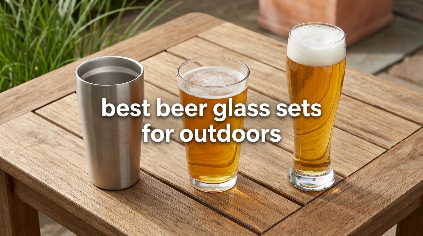 best beer glass sets for outdoors
