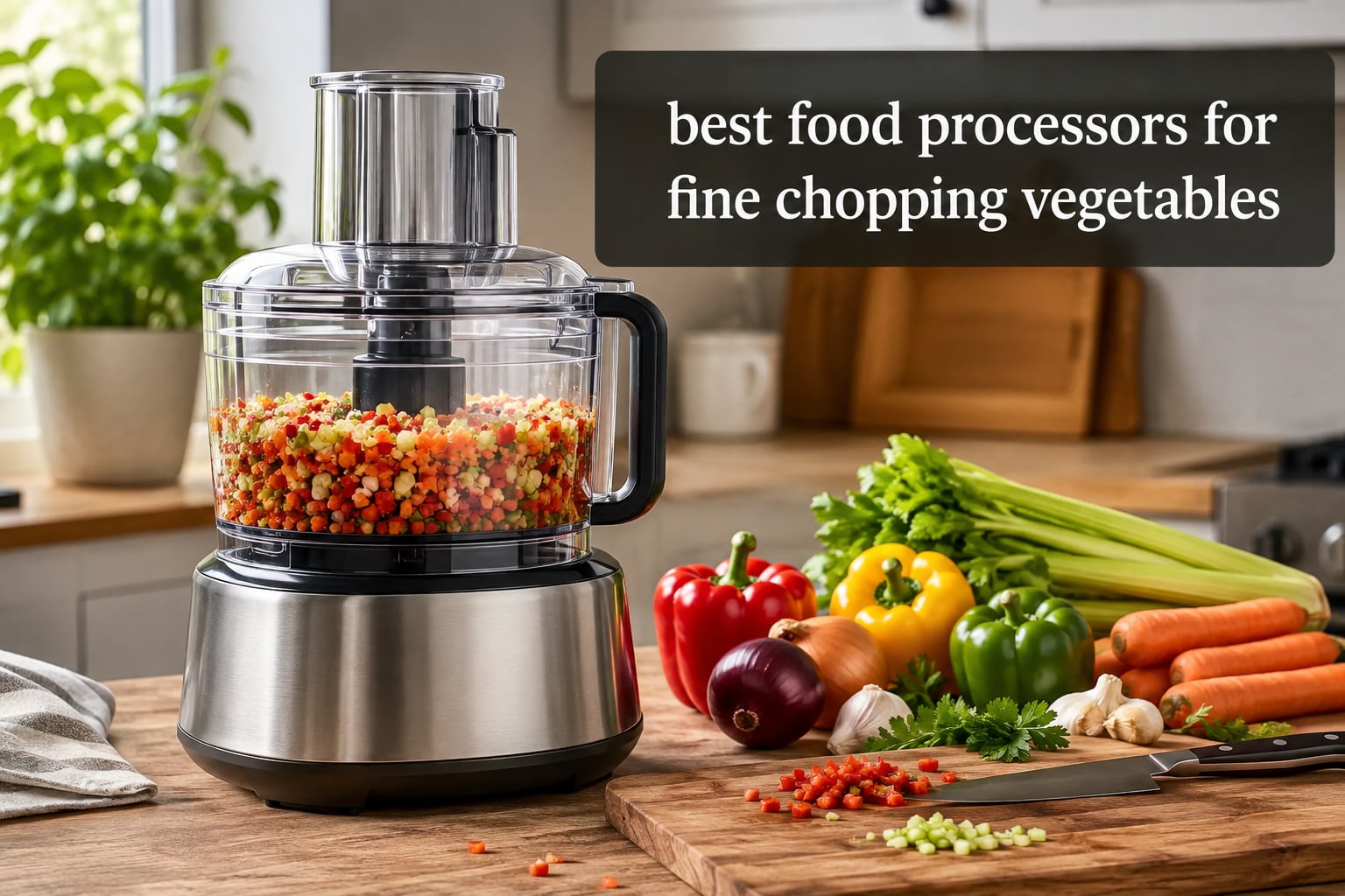 best food processors for fine chopping vegetables
