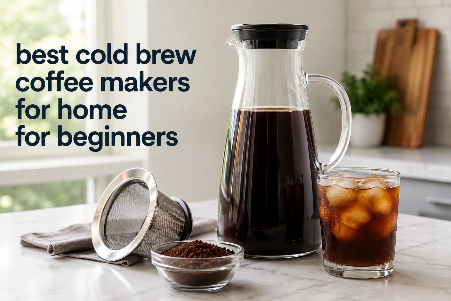 best cold brew coffee makers for home for beginners