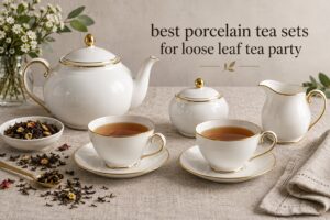 best porcelain tea sets for loose leaf tea party