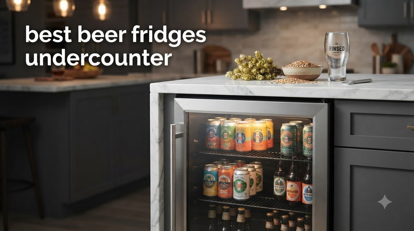best beer fridges undercounter