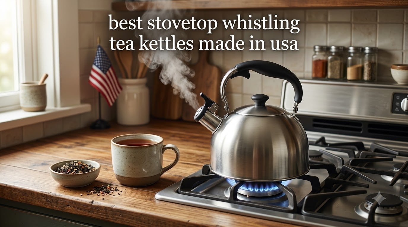 best stovetop whistling tea kettles made in usa