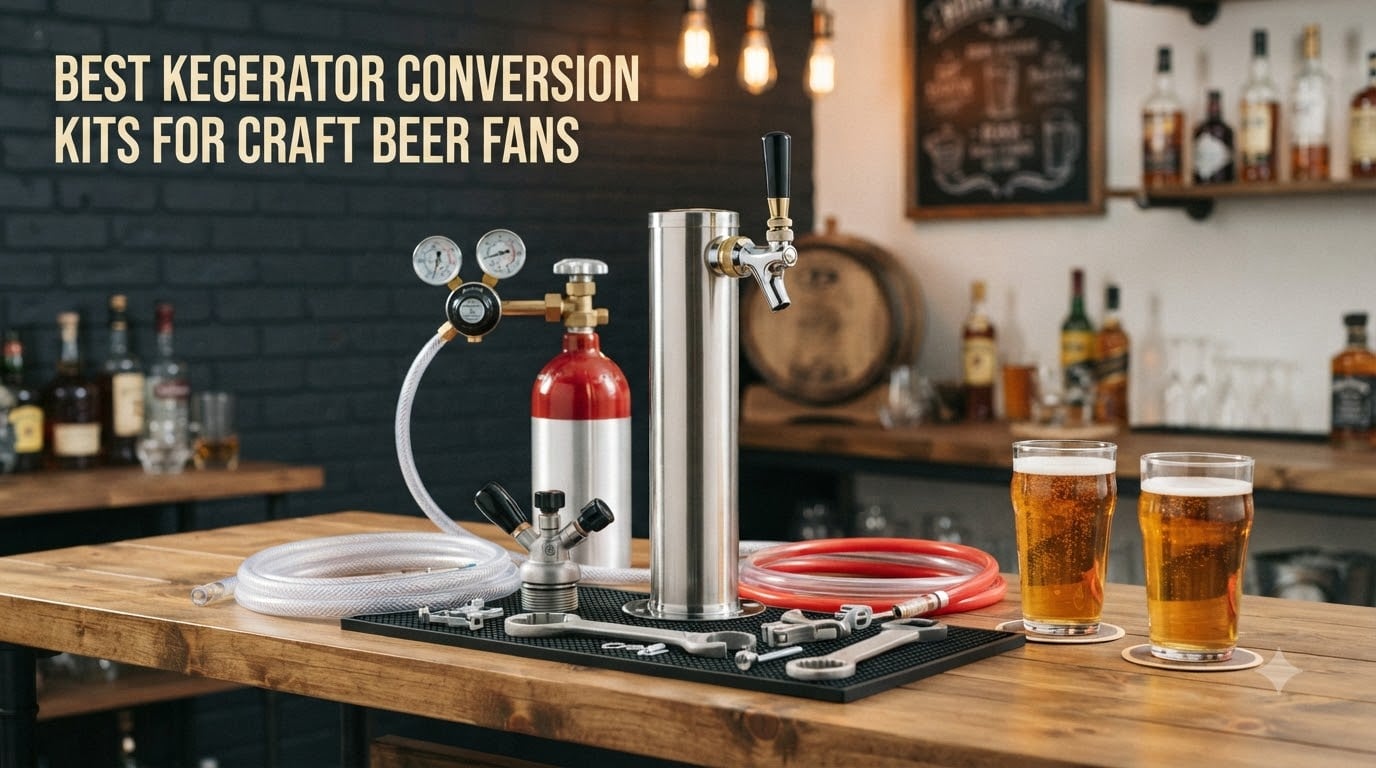 best kegerator conversion kits for craft beer fans