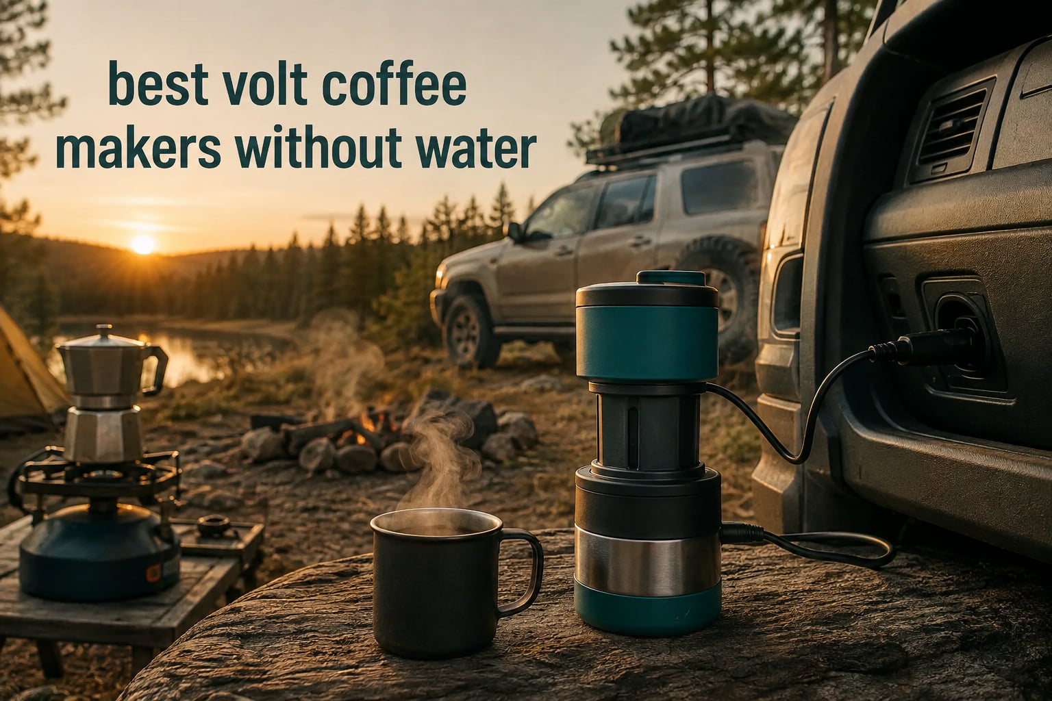 best 12 volt coffee makers without water