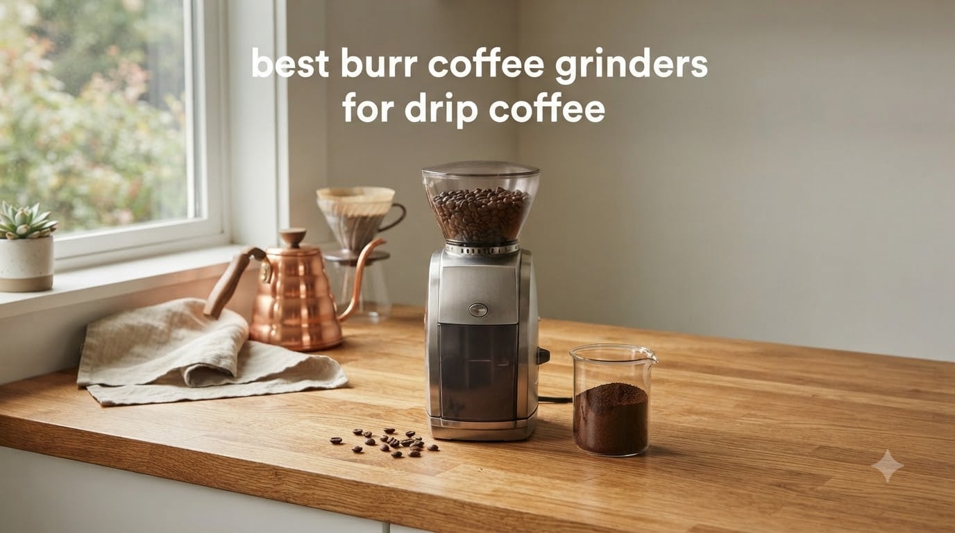 best burr coffee grinders for drip coffee