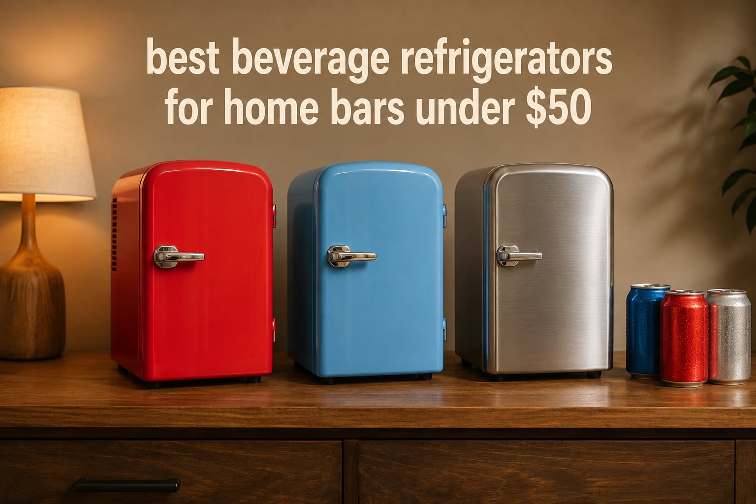 best beverage refrigerators for home bars under $50