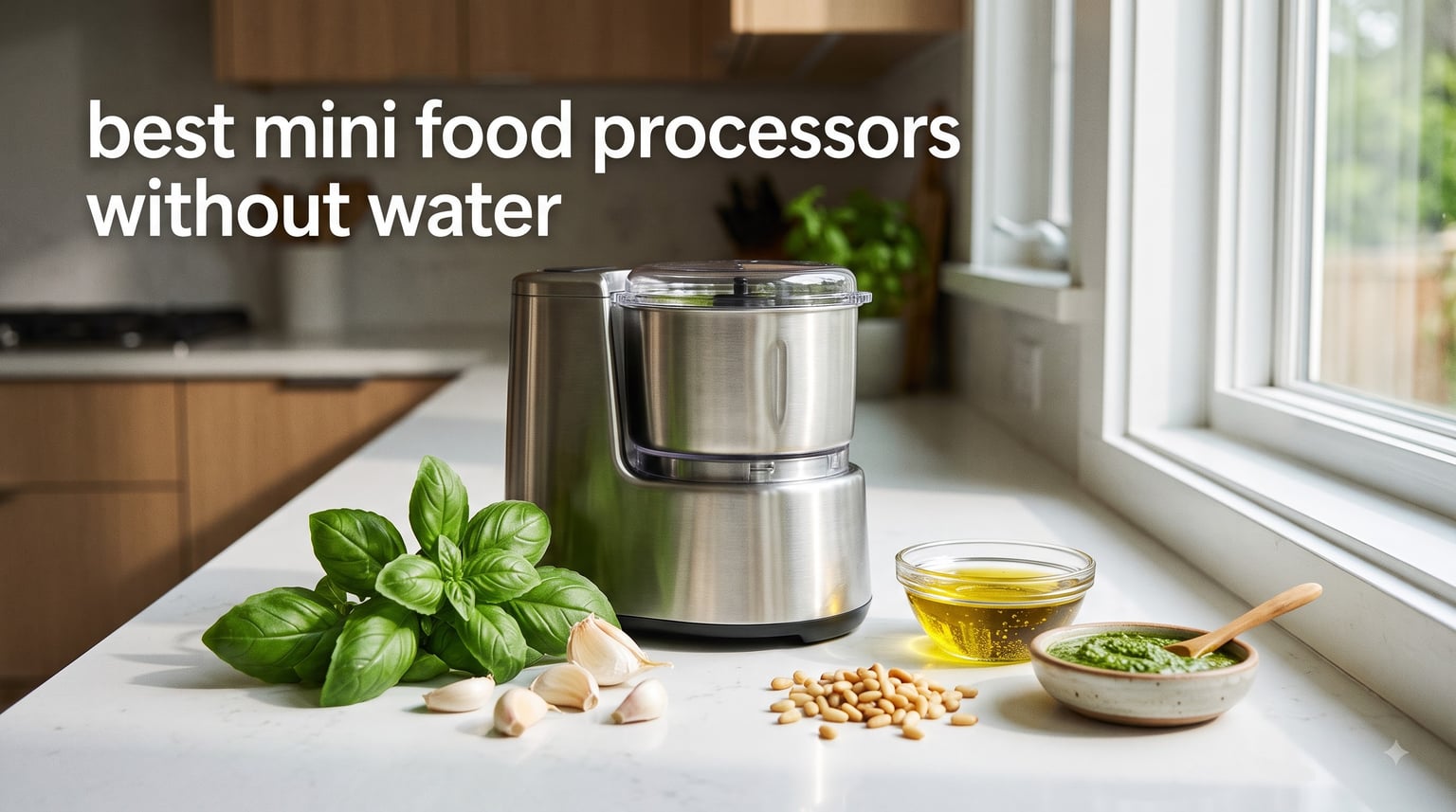 best mini food processors without water