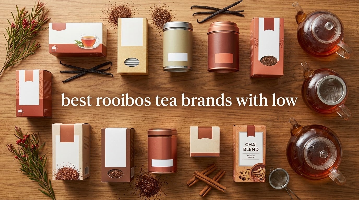 best rooibos tea brands with low