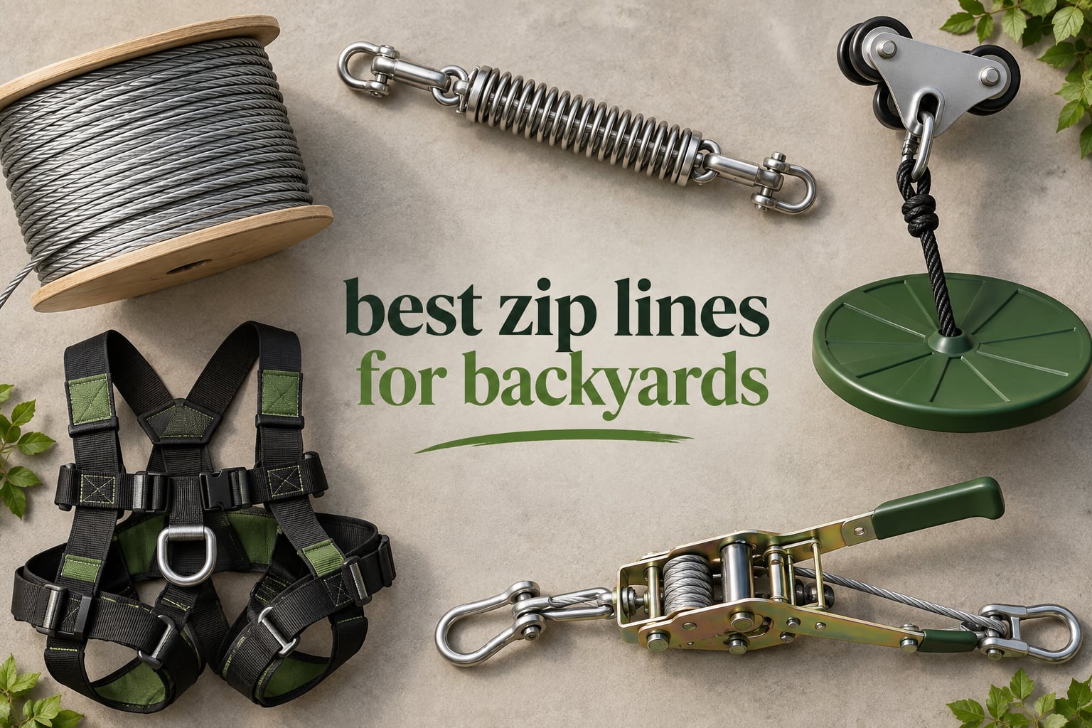 best zip lines for backyards