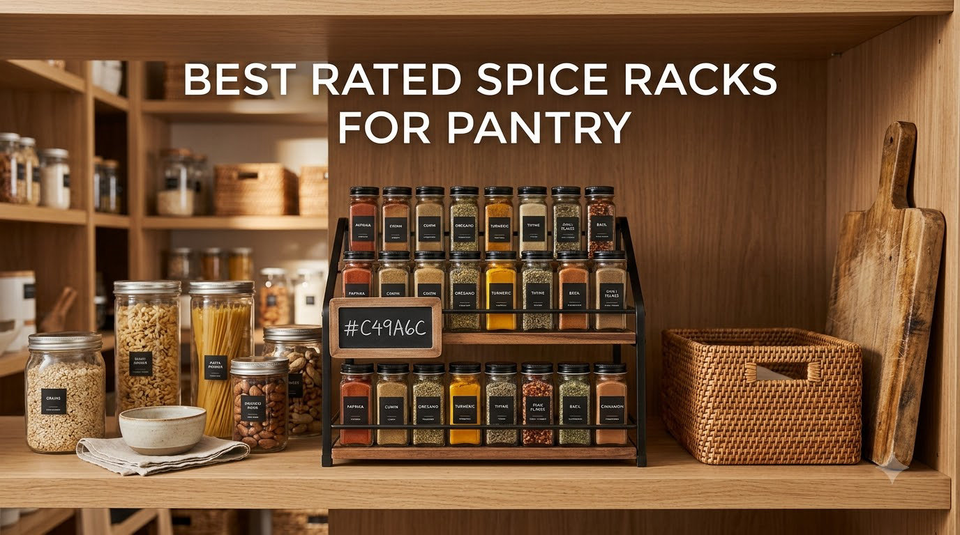best rated spice racks for pantry