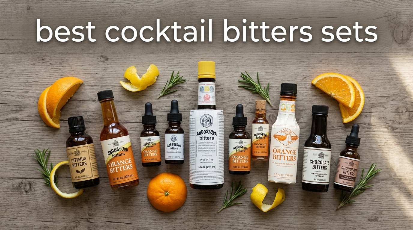best cocktail bitters sets