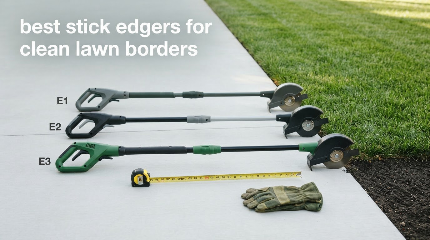 best stick edgers for clean lawn borders