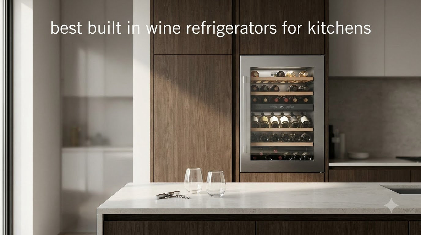 best built in wine refrigerators for kitchens