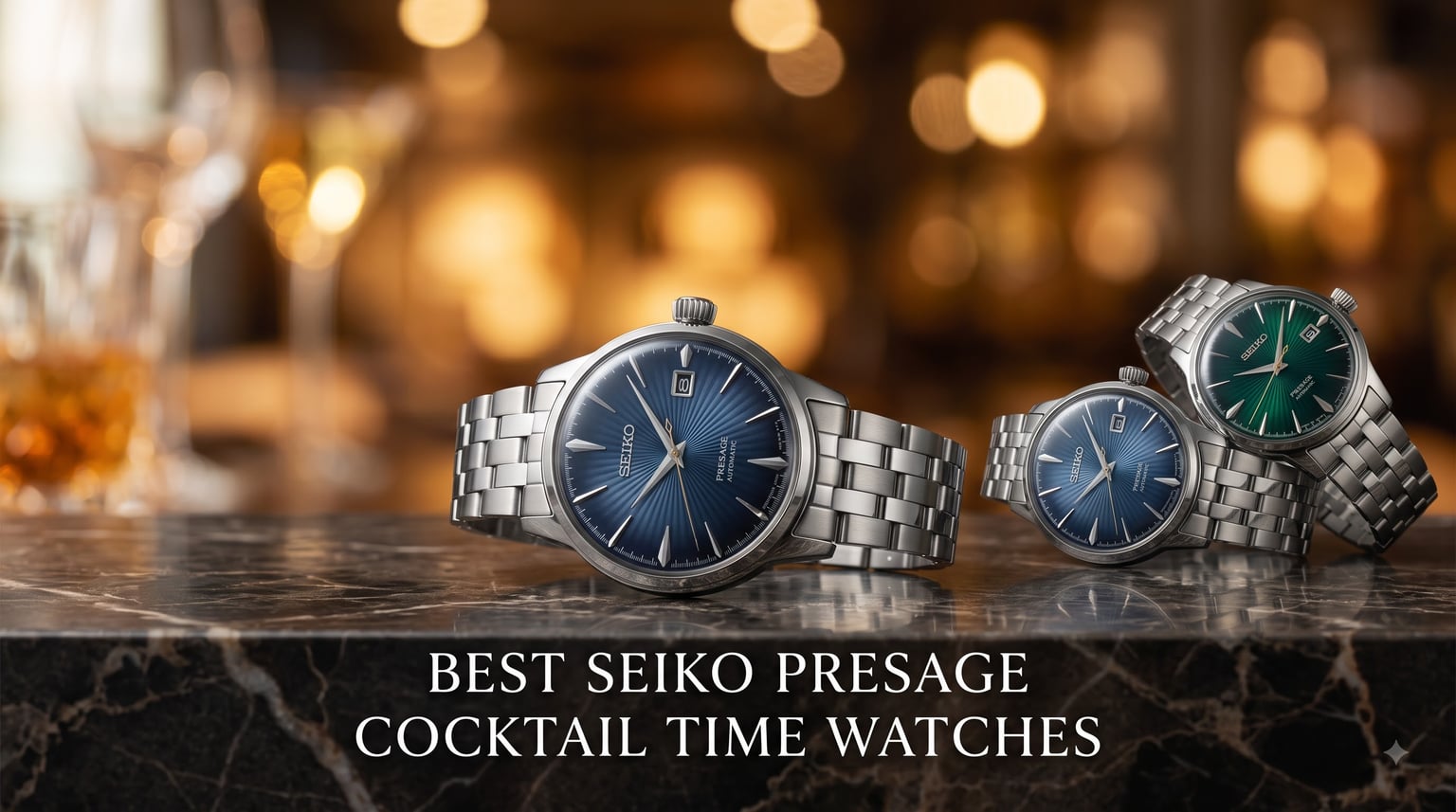 best seiko presage cocktail time watches