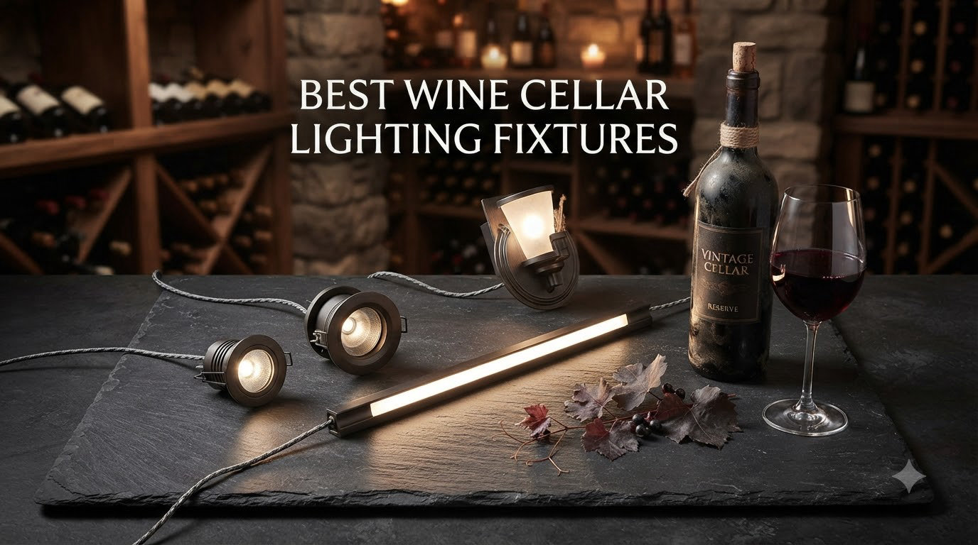 best wine cellar lighting fixtures