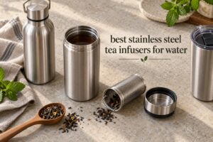 best stainless steel tea infusers for water