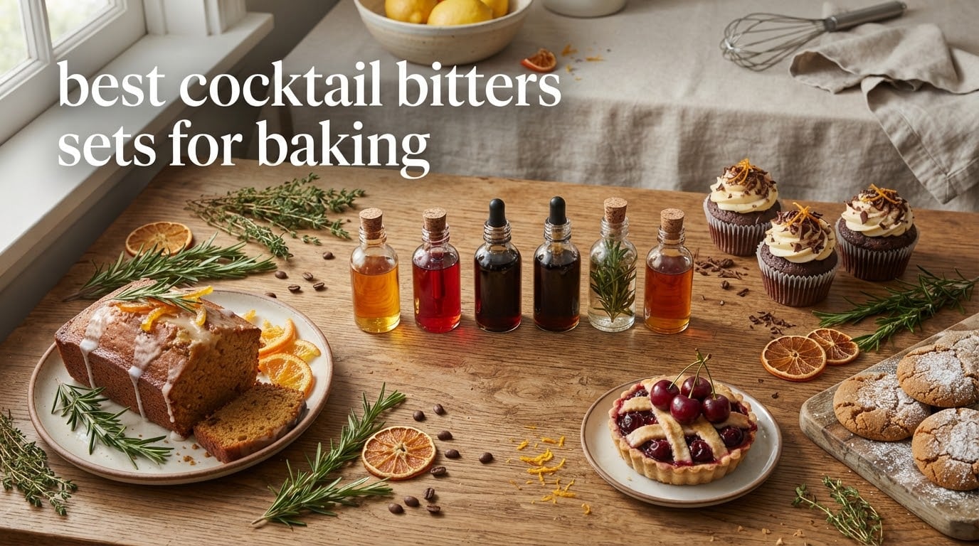 best cocktail bitters sets for baking