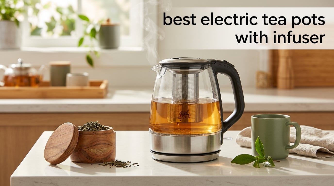 best electric tea pots with infuser