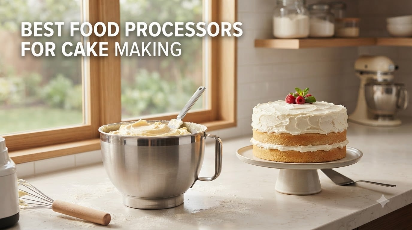 best food processors for cake making