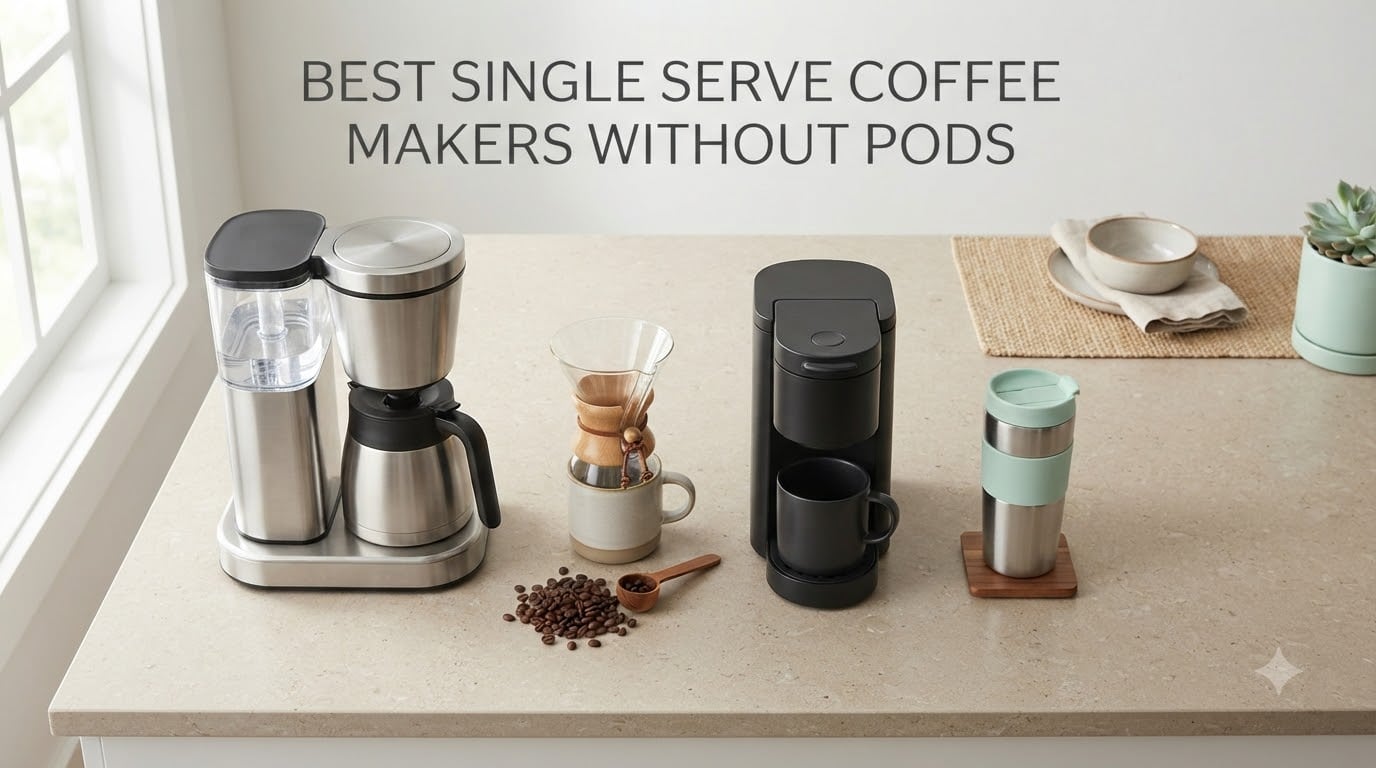 best single serve coffee makers without pods