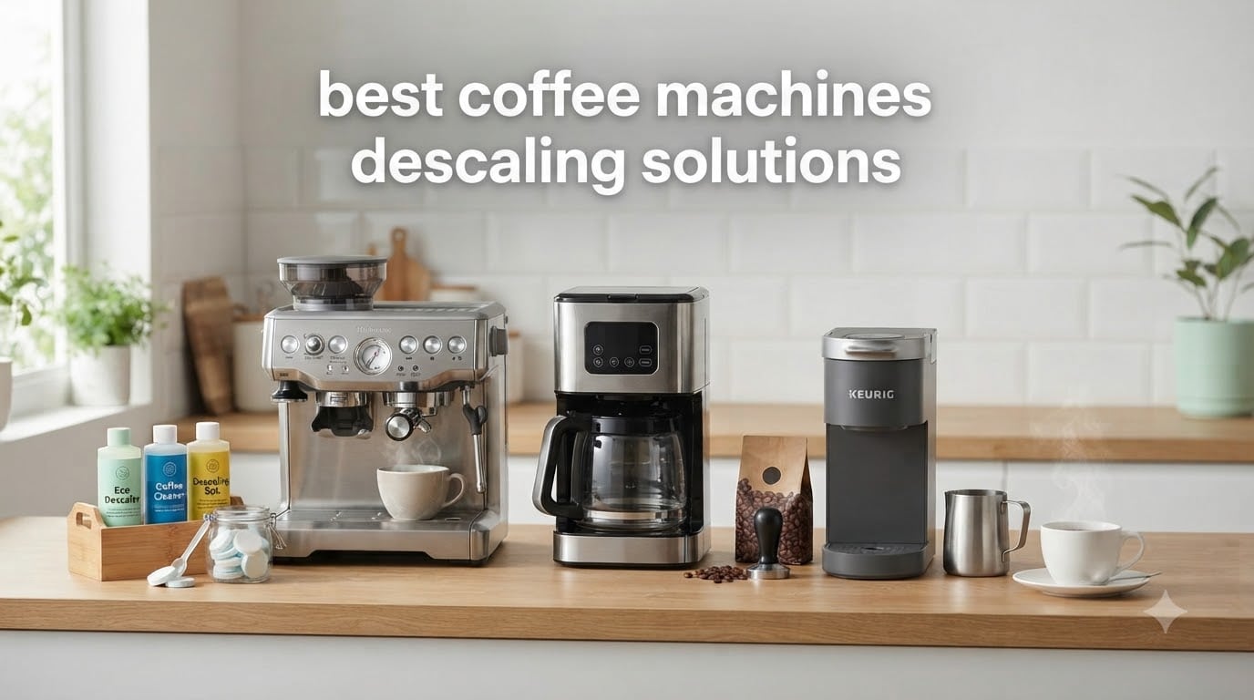 best coffee machines descaling solutions