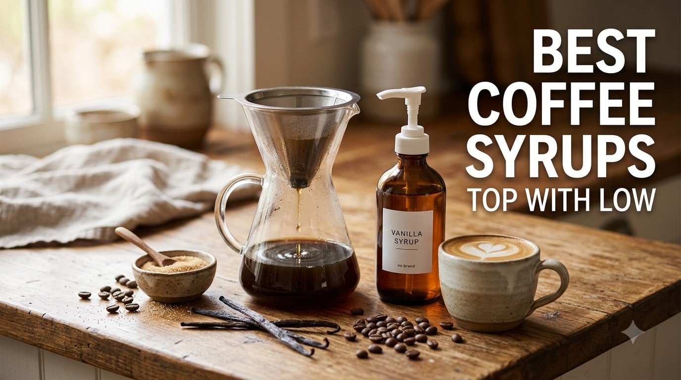 best coffee syrups top with low