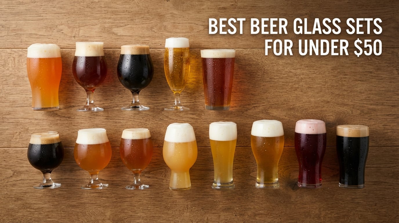 best beer glass sets for under $50