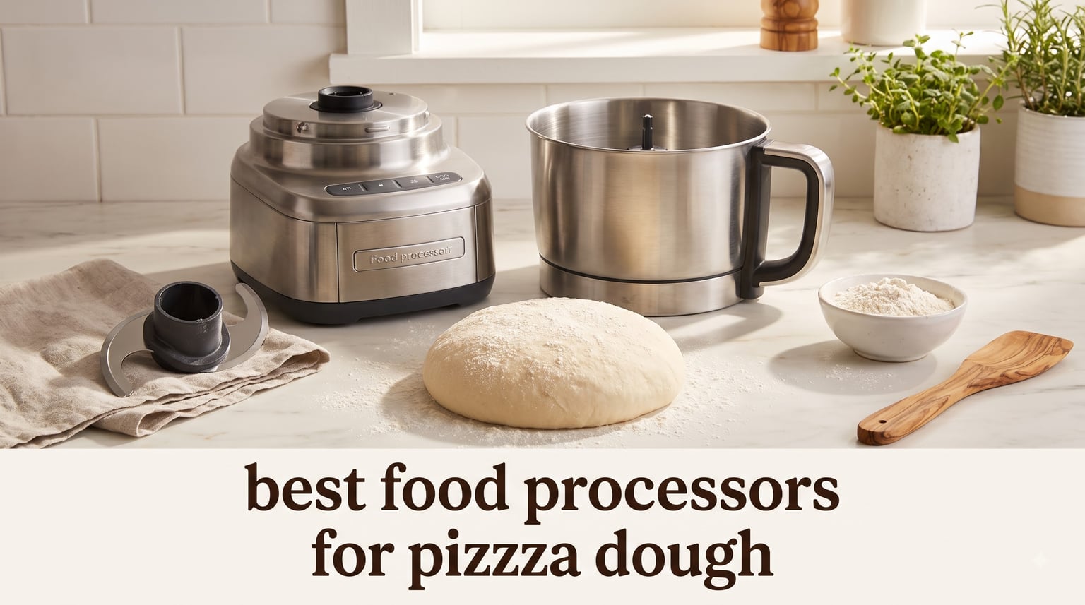 best food processors for pizza dough