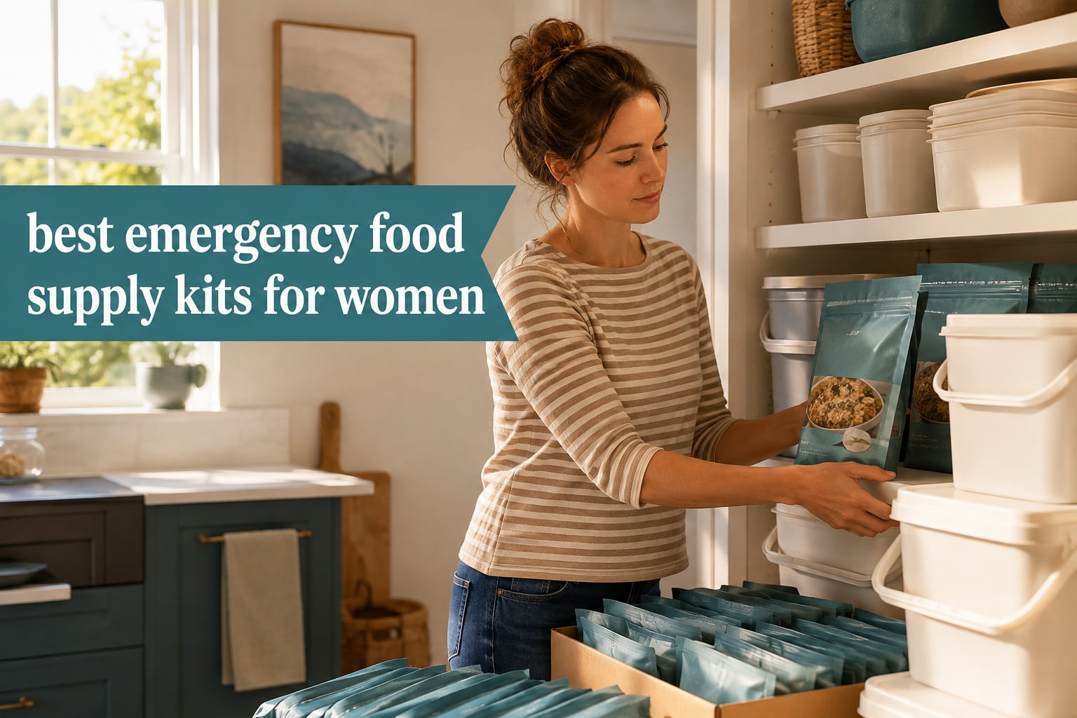best emergency food supply kits for women