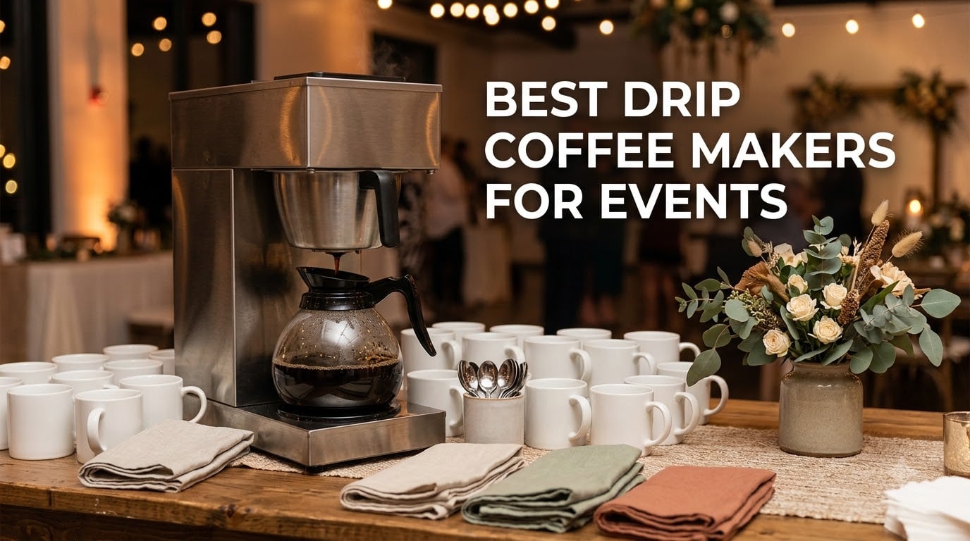 best drip coffee makers for events