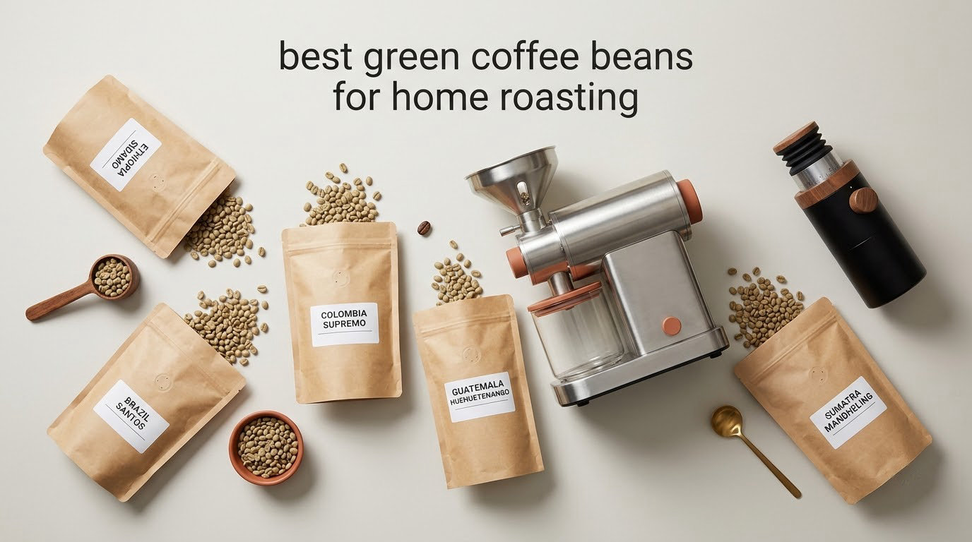 best green coffee beans for home roasting