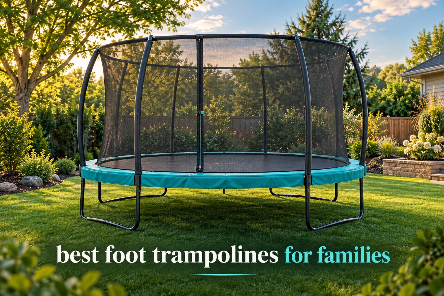 best 14 foot trampolines for families