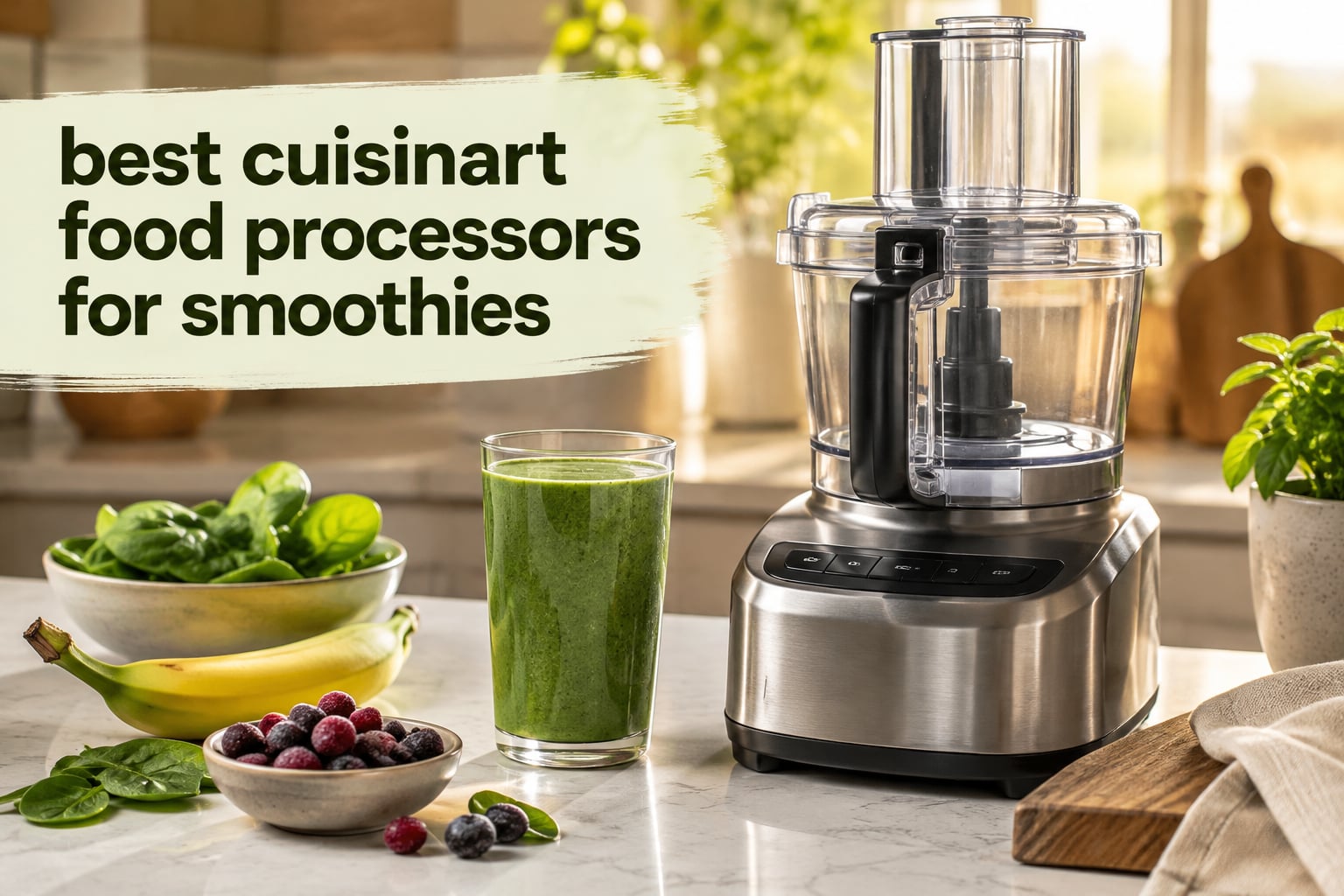 best cuisinart food processors for smoothies