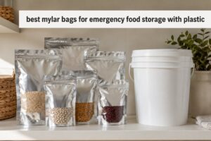 best mylar bags for emergency food storage with plastic