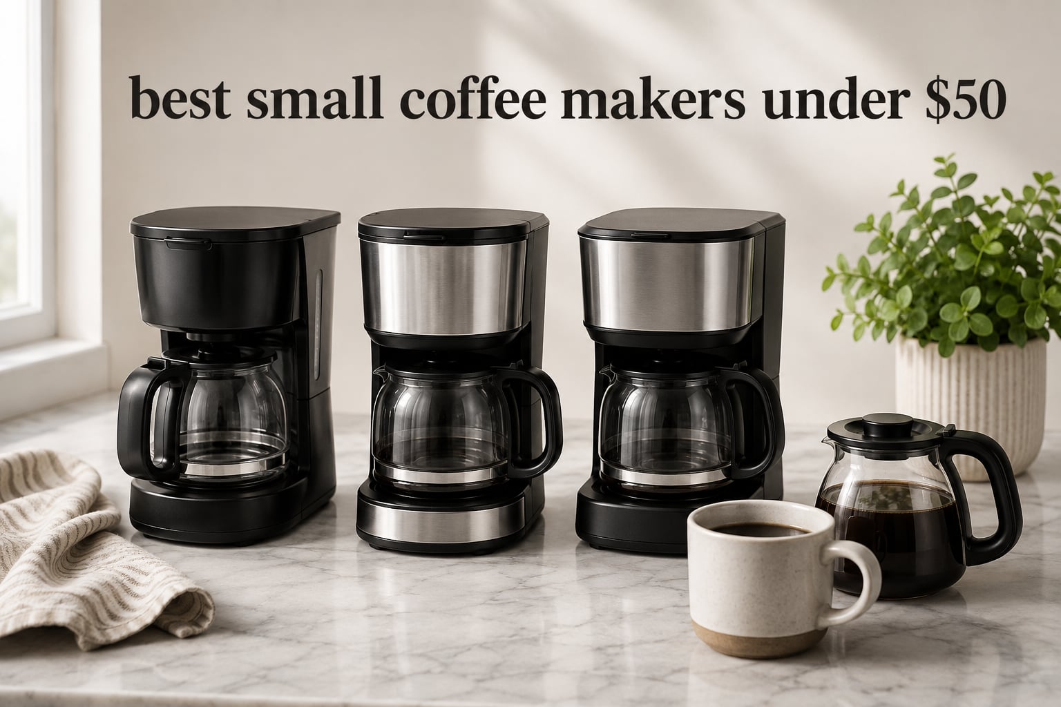 best small coffee makers under $50