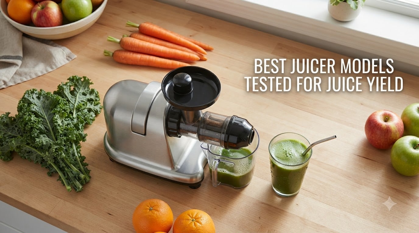 best juicer models tested for juice yield