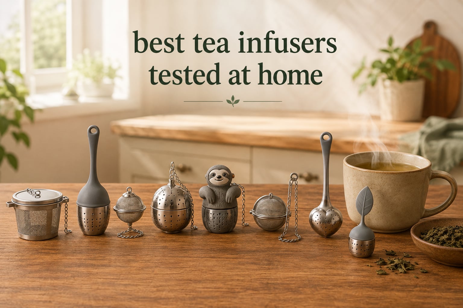 best tea infusers tested at home
