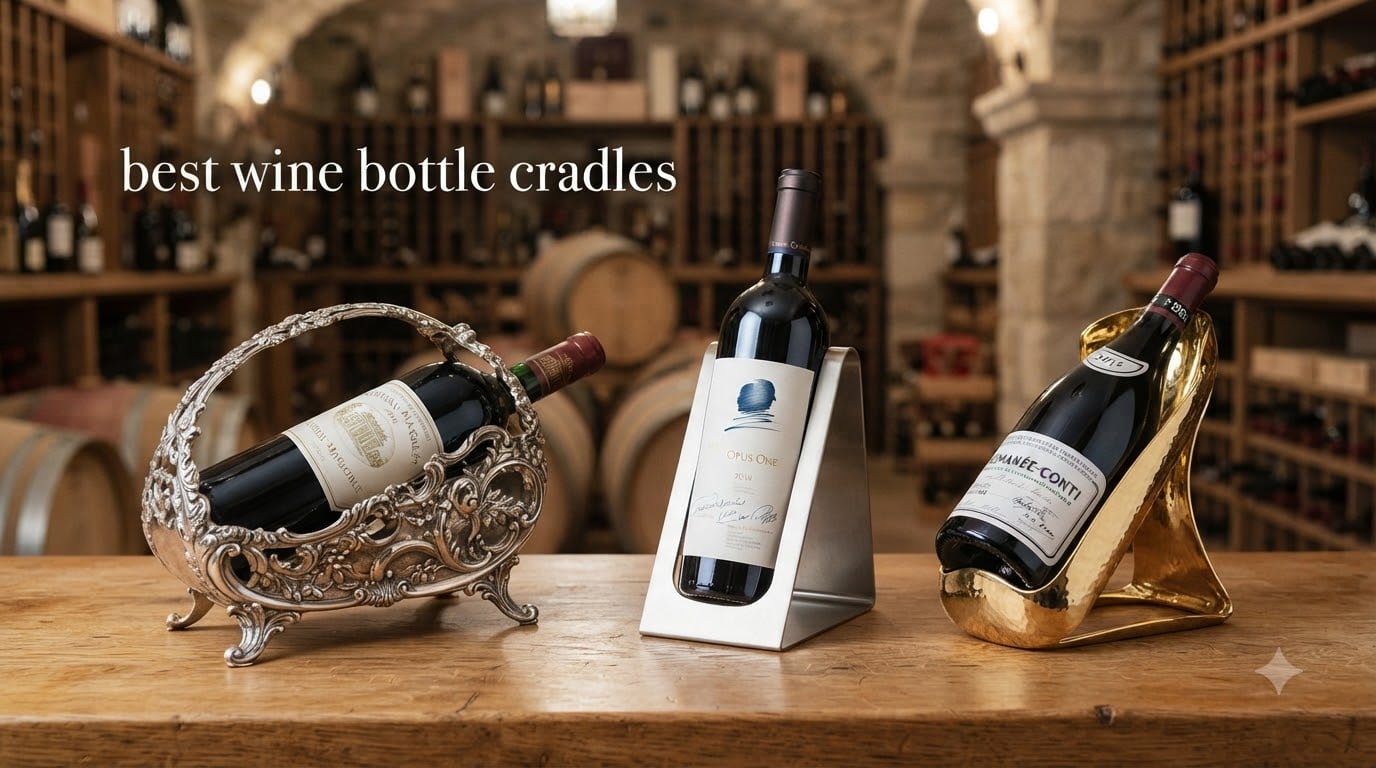 best wine bottle cradles