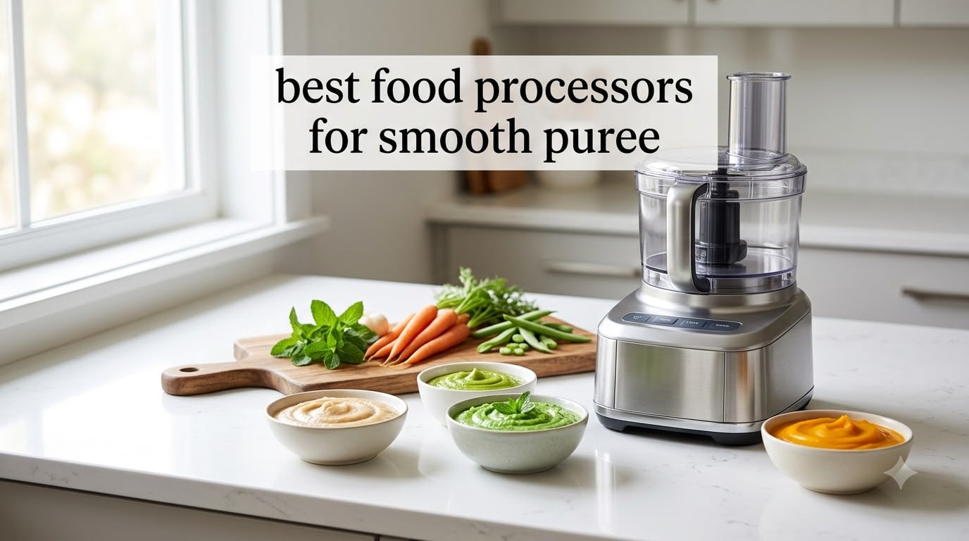 best food processors for smooth puree