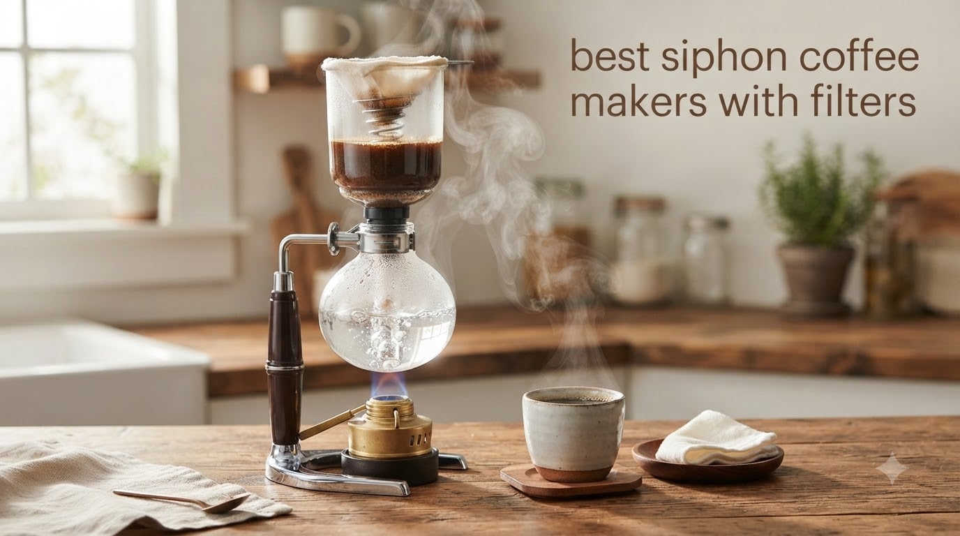 best siphon coffee makers with filters