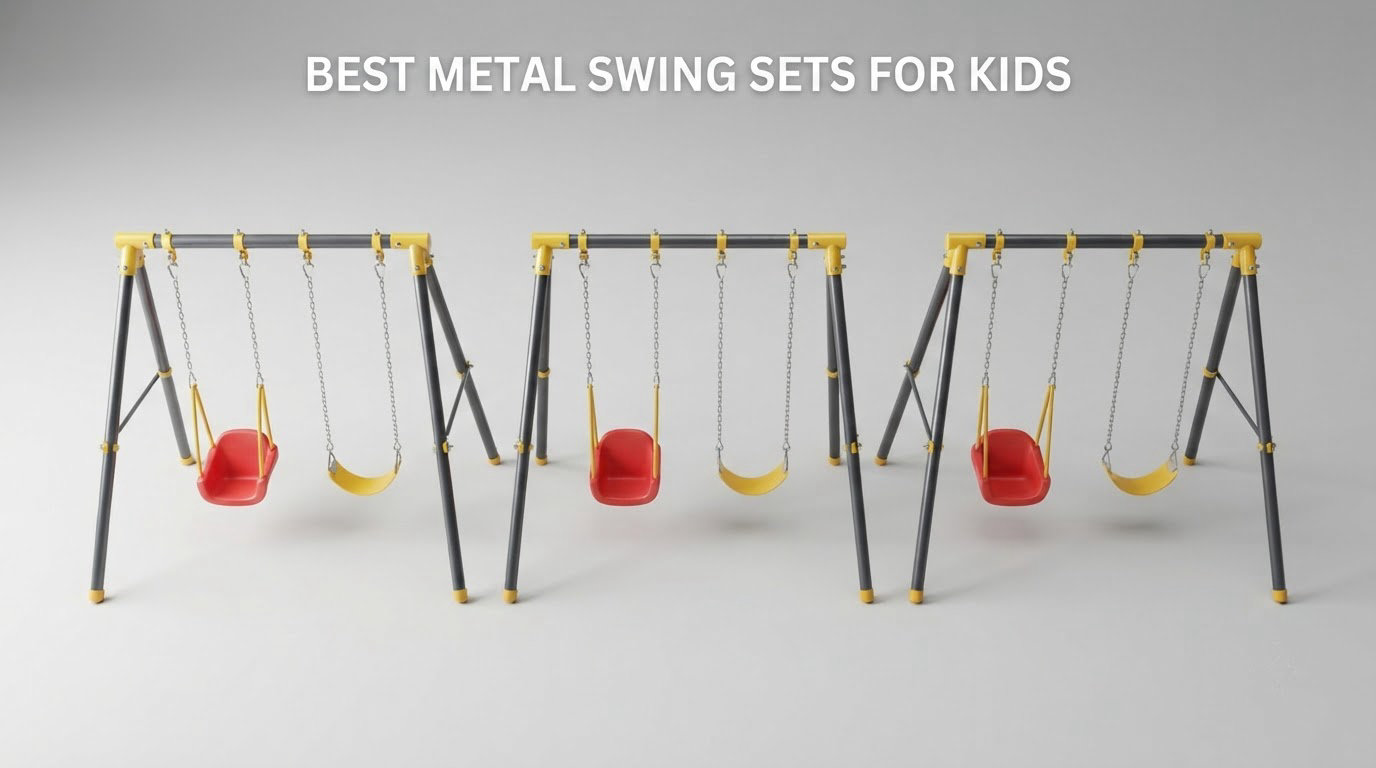 best metal swing sets for kids