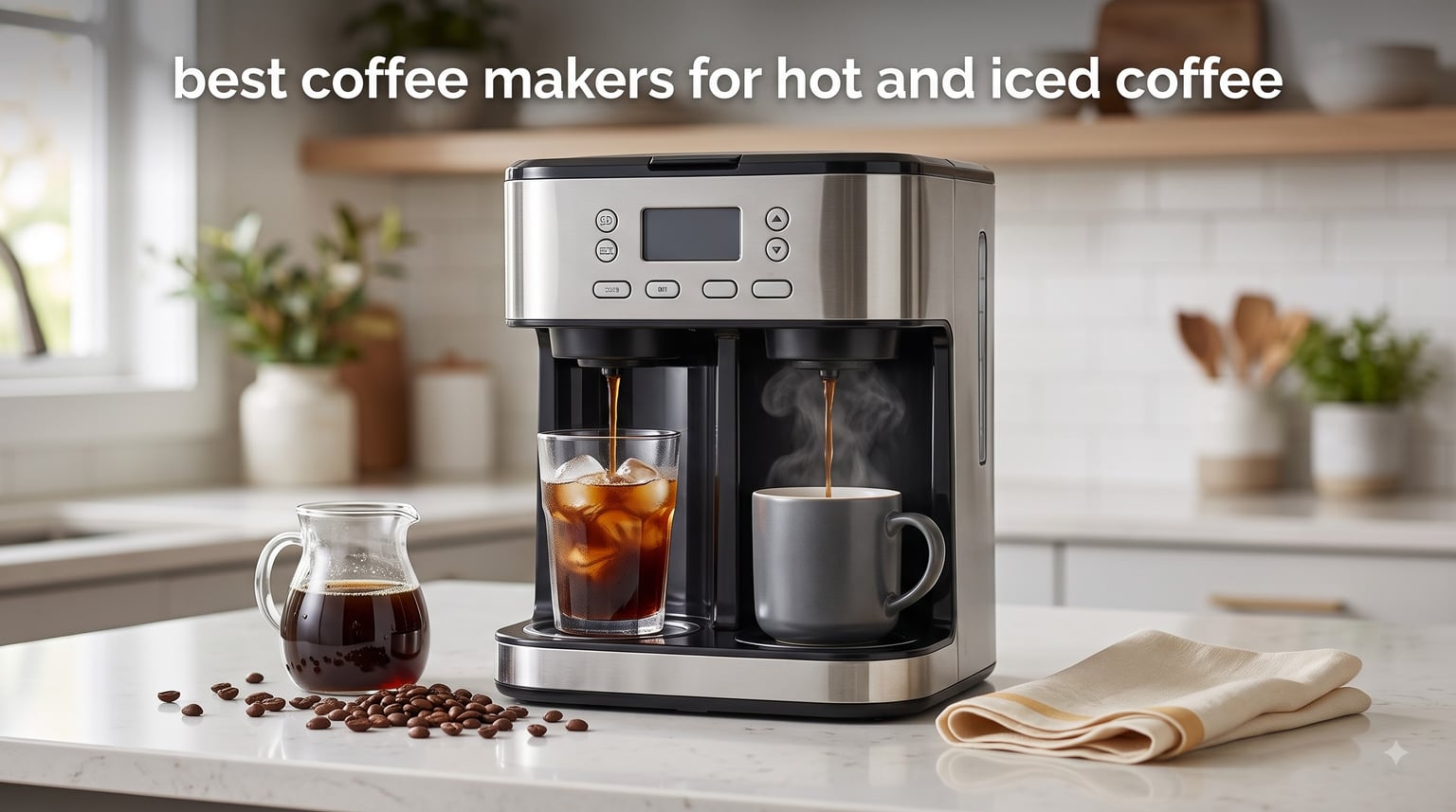 best coffee makers for hot and iced coffee