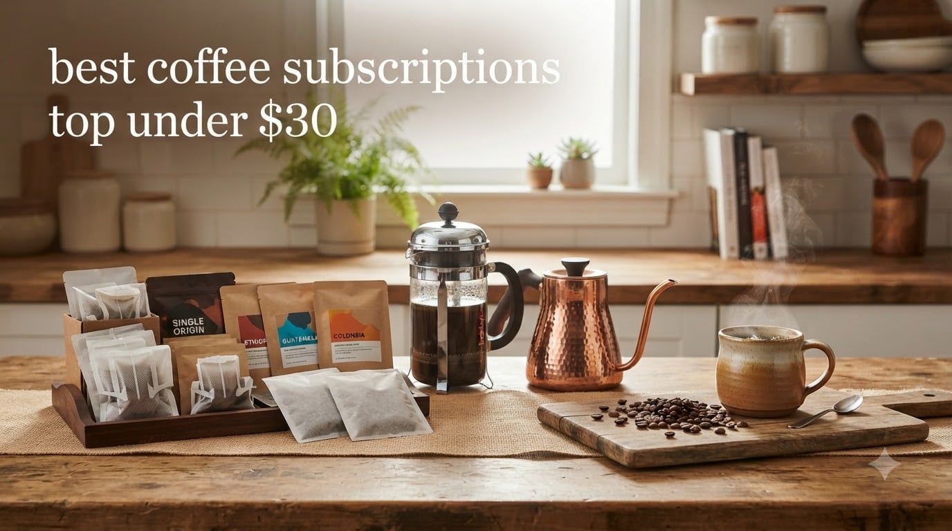 best coffee subscriptions top under $30