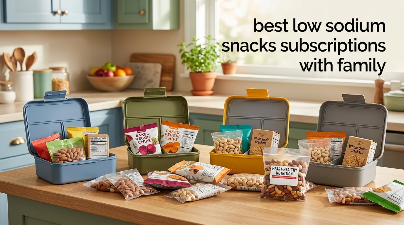 best low sodium snacks subscriptions with family