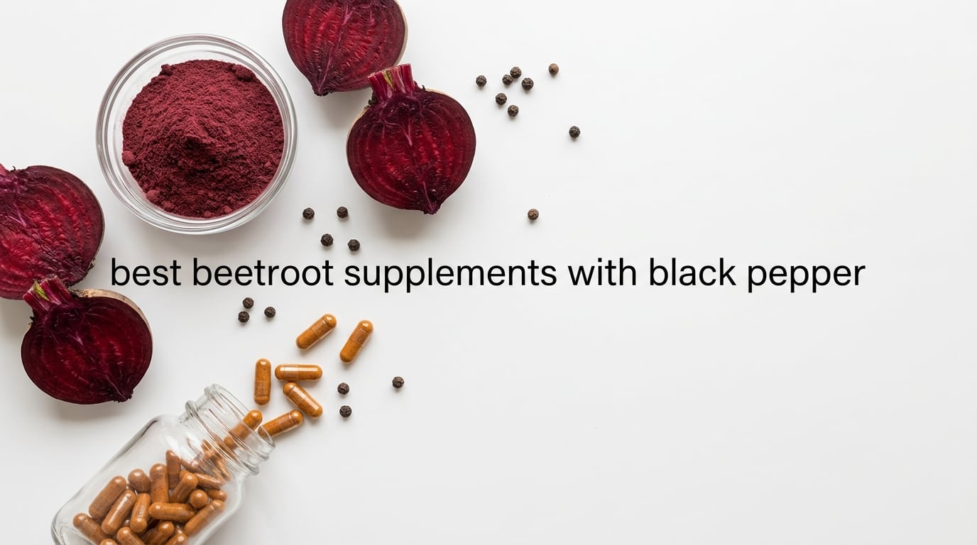 best beetroot supplements with black pepper