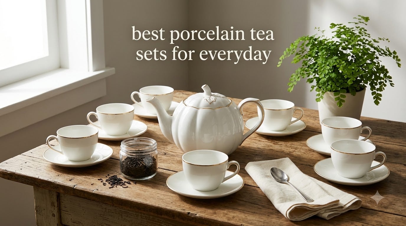 best porcelain tea sets for everyday