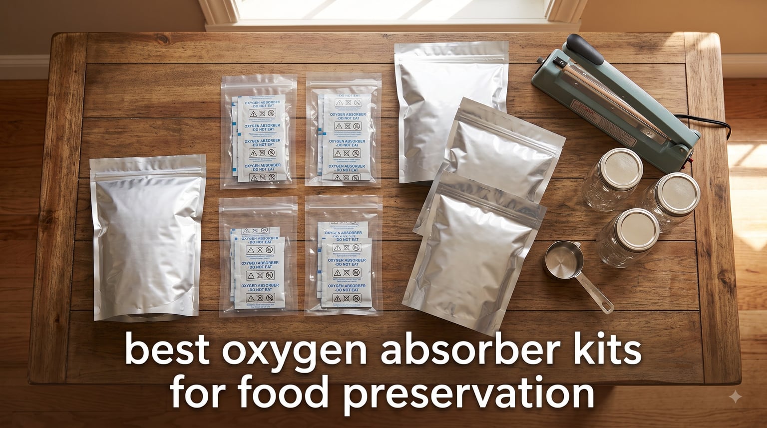best oxygen absorber kits for food preservation