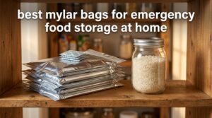 best mylar bags for emergency food storage at home
